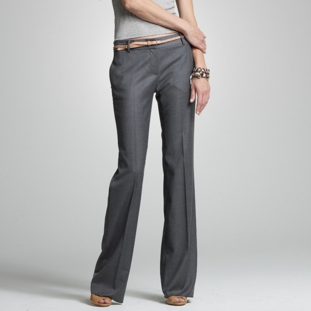 J.CREW - NWOT Wide Leg Wool Trouser - Picture 4 of 4